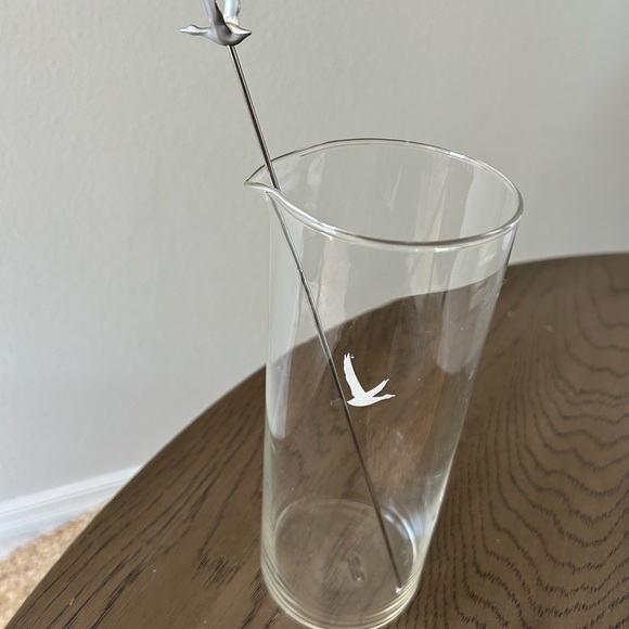 Gin Cocktail Jug/pitcher & Duck Stirrer - Picture 4 of 4